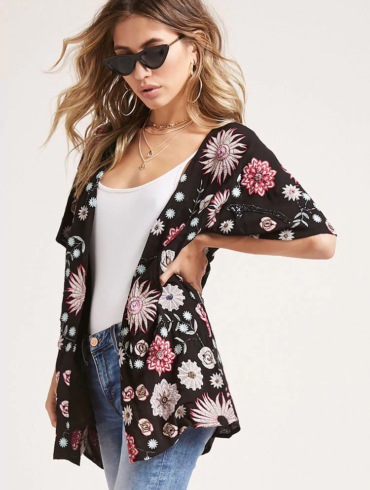 RD & Koko Floral Kimono